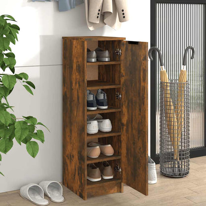 Schuhschrank Weiß 30x35x100 cm Holzwerkstoff