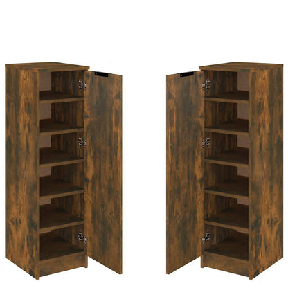 Schuhschrank Weiß 30x35x100 cm Holzwerkstoff