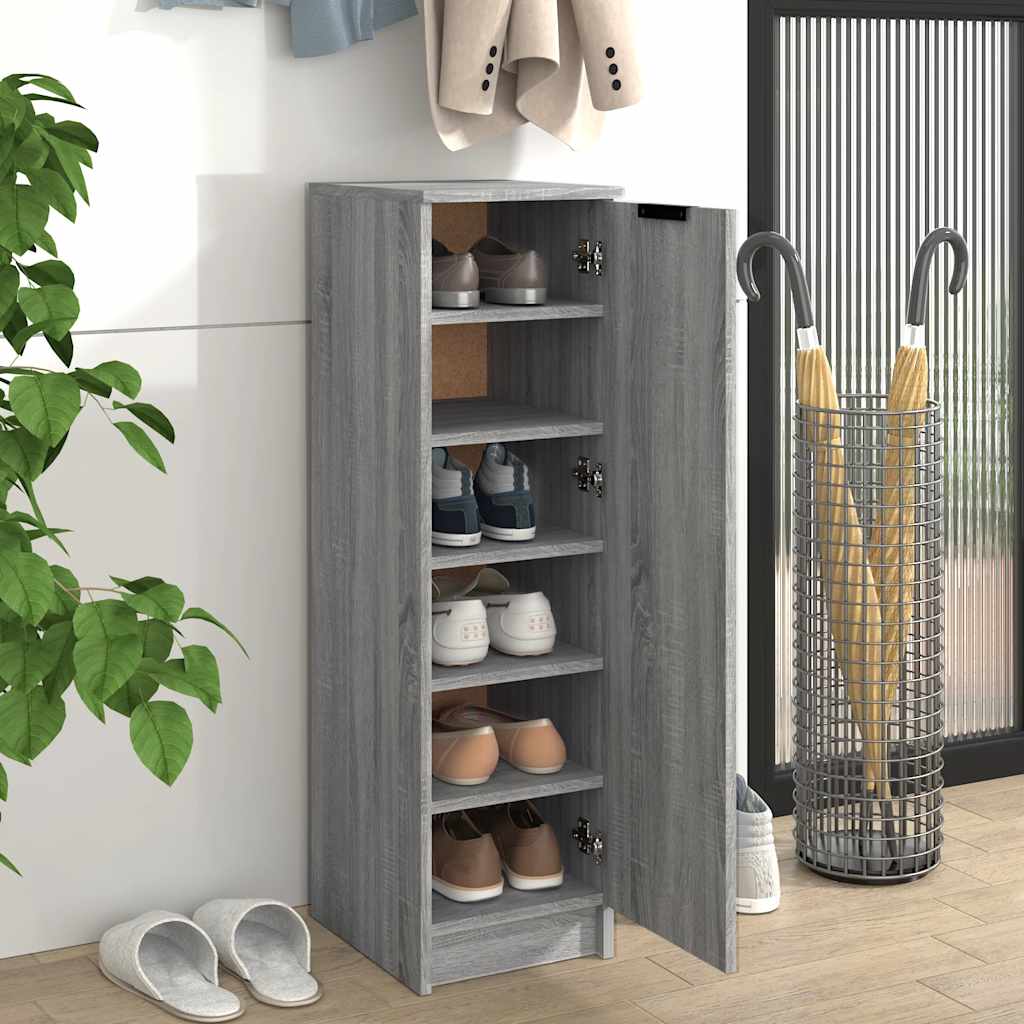 Schuhschrank Weiß 30x35x100 cm Holzwerkstoff