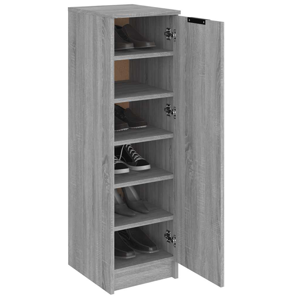 Schuhschrank Weiß 30x35x100 cm Holzwerkstoff