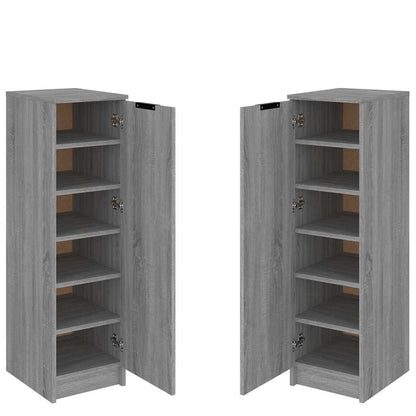 Schuhschrank Weiß 30x35x100 cm Holzwerkstoff
