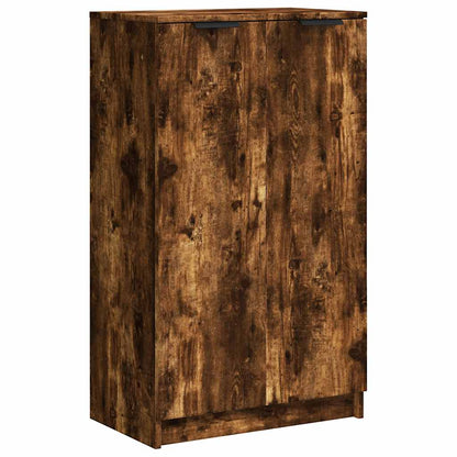 Schuhschrank Schwarz 59x35x100 cm Holzwerkstoff