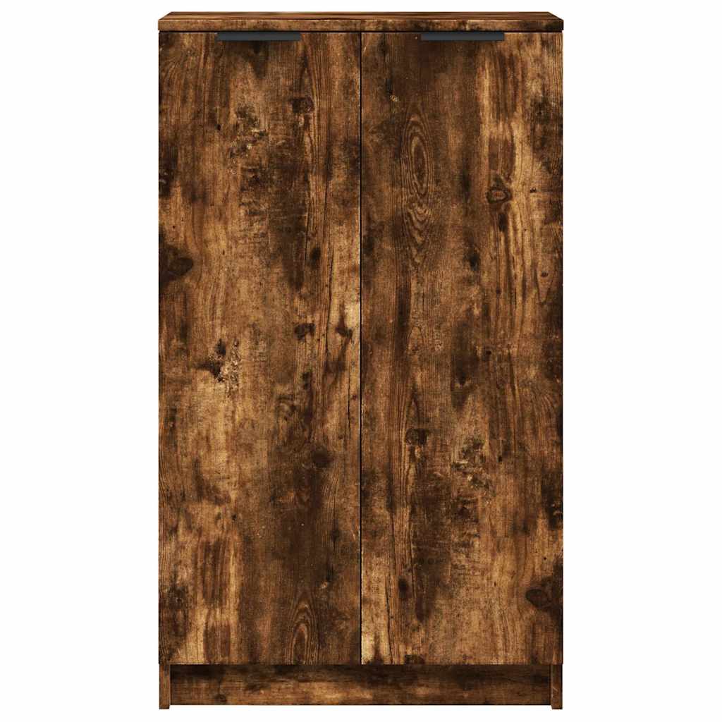Schuhschrank Schwarz 59x35x100 cm Holzwerkstoff