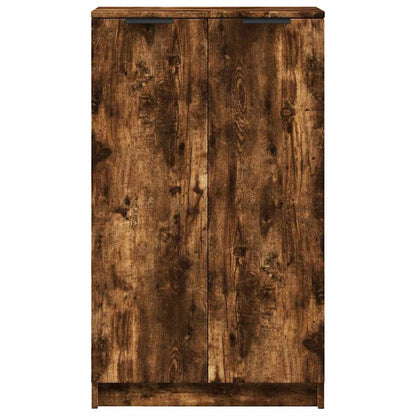 Schuhschrank Schwarz 59x35x100 cm Holzwerkstoff