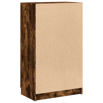 Schuhschrank Schwarz 59x35x100 cm Holzwerkstoff