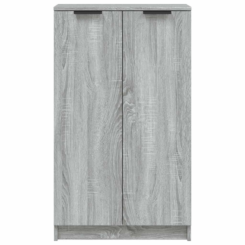 Schuhschrank Schwarz 59x35x100 cm Holzwerkstoff
