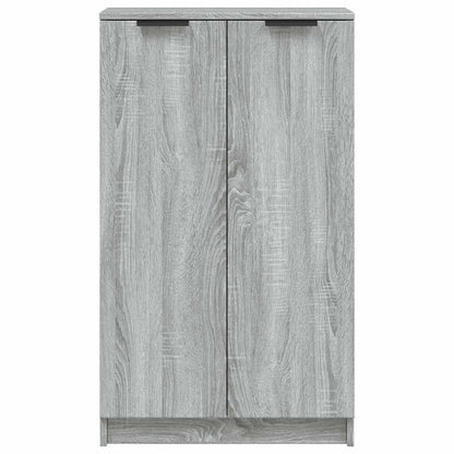 Schuhschrank Schwarz 59x35x100 cm Holzwerkstoff