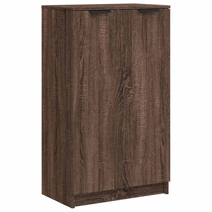 Schuhschrank Schwarz 59x35x100 cm Holzwerkstoff