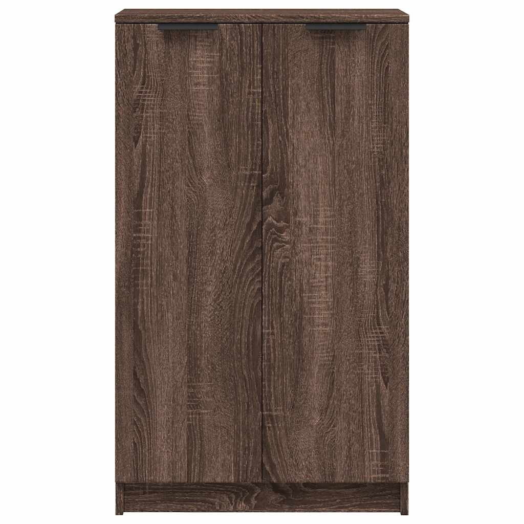 Schuhschrank Schwarz 59x35x100 cm Holzwerkstoff