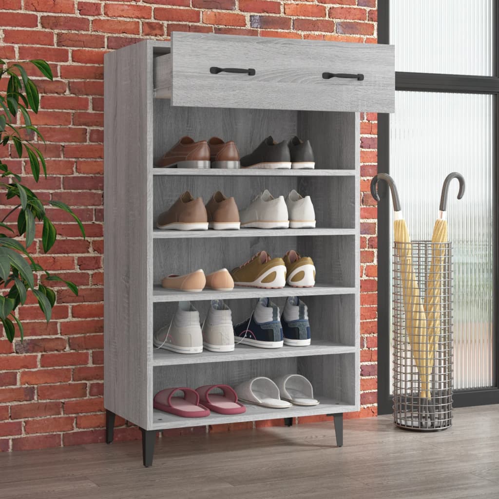 Schuhschrank 60X35X105 Cm Holzwerkstoff