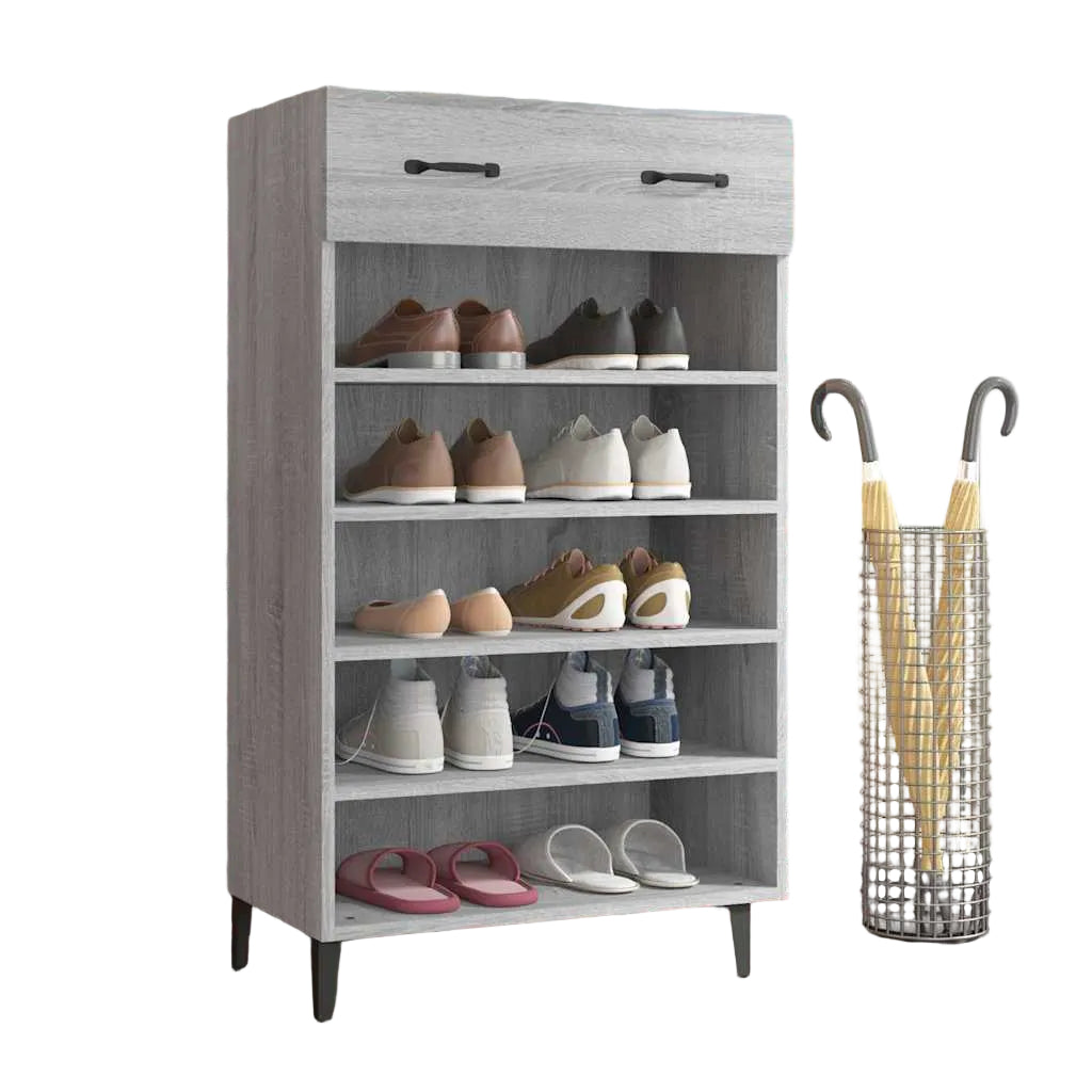 Schuhschrank 60X35X105 Cm Holzwerkstoff