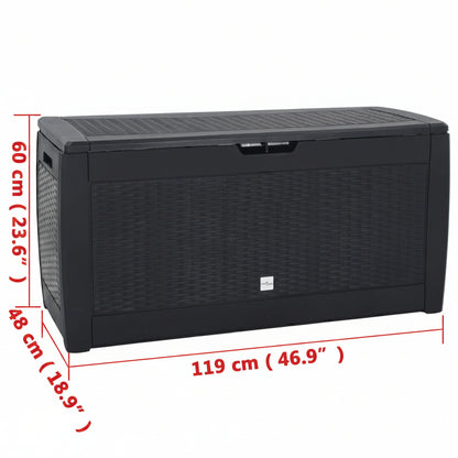 Gartentruhe 119X48X60 Cm Polypropylen