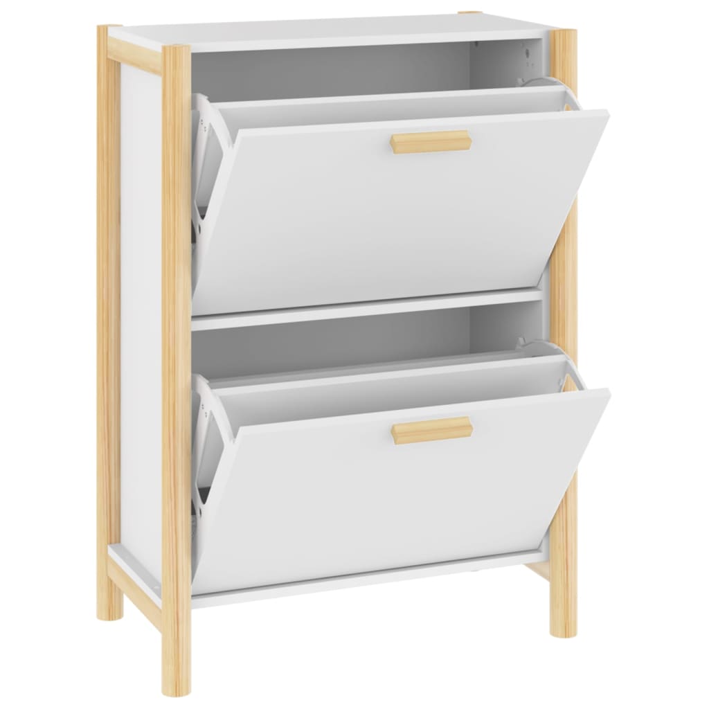 Schuhschrank 57,5X33X80 Cm Holzwerkstoff