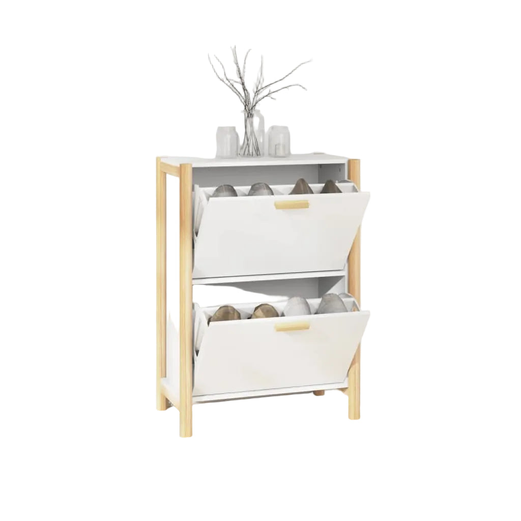 Schuhschrank 57,5X33X80 Cm Holzwerkstoff