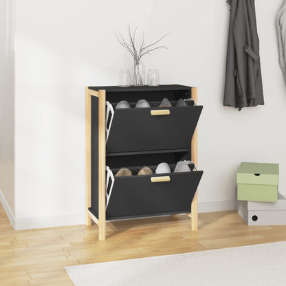 Schuhschrank 57,5X33X80 Cm Holzwerkstoff