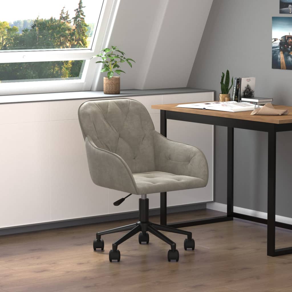 Bürostuhl Drehbar Samt
