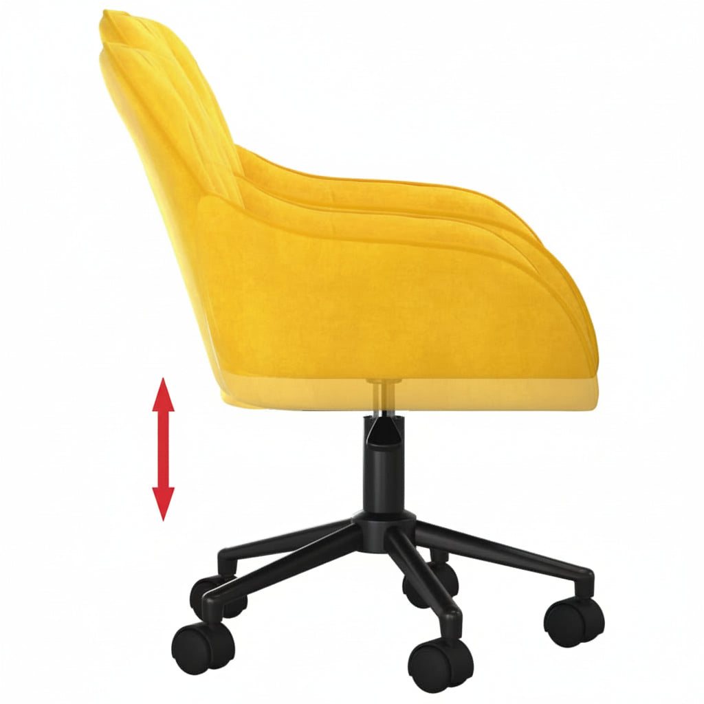 Bürostuhl Drehbar Samt