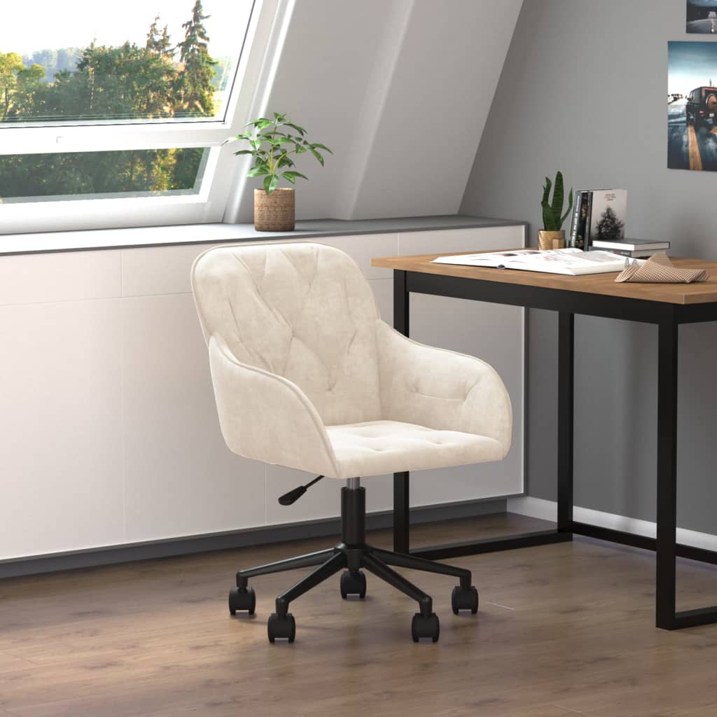 Bürostuhl Drehbar Samt