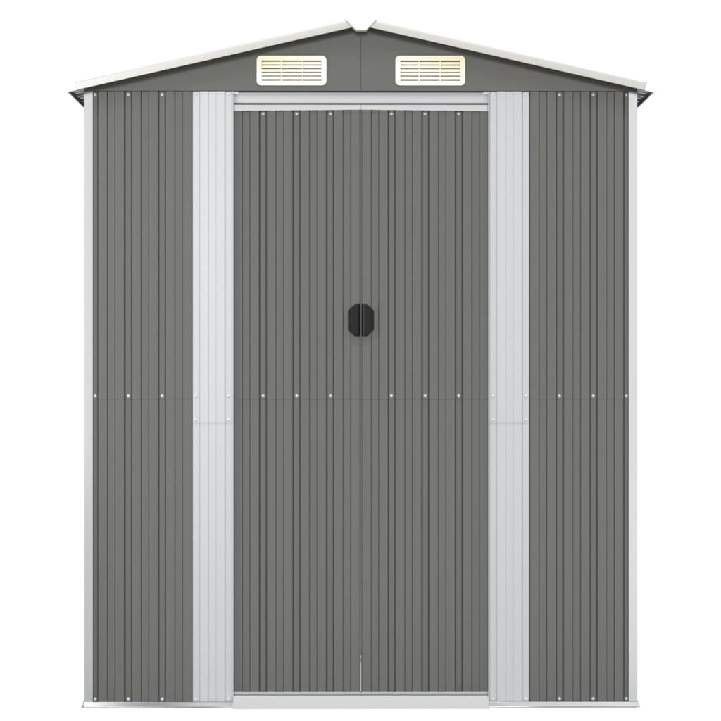 Geräteschuppen 192X108X223 Cm Verzinkter Stahl