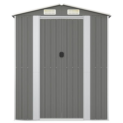 Geräteschuppen 192X108X223 Cm Verzinkter Stahl