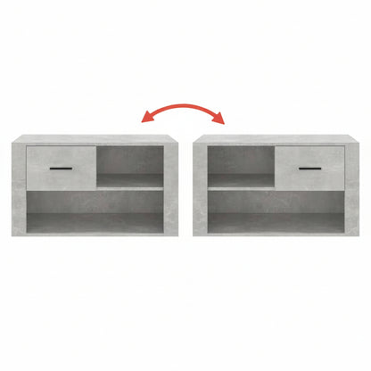 Schuhschrank 80X35X45 Cm Holzwerkstoff