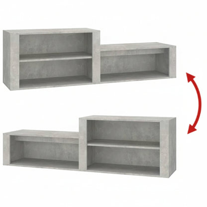 Schuhschrank 150X35X45 Cm Holzwerkstoff