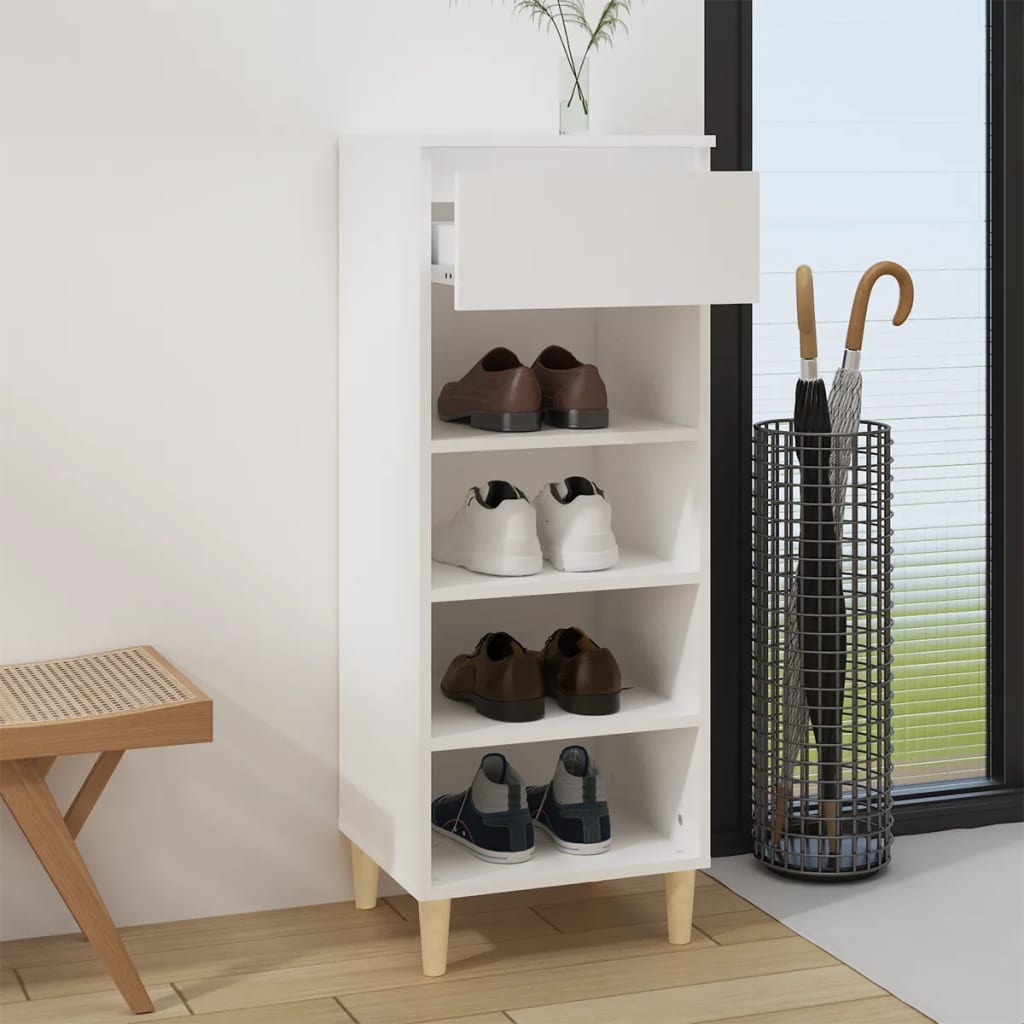 Schuhschrank 40X36X105 Cm Holzwerkstoff