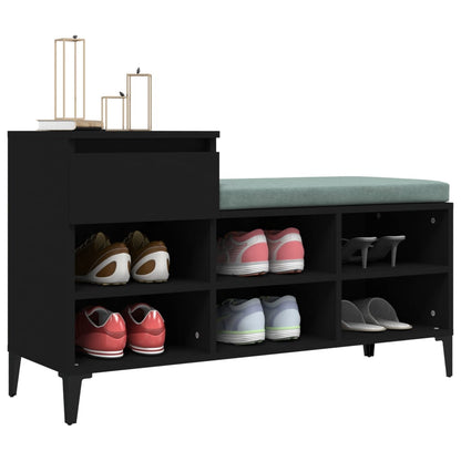 Schuhregal Weiß 102x36x60 cm Holzwerkstoff
