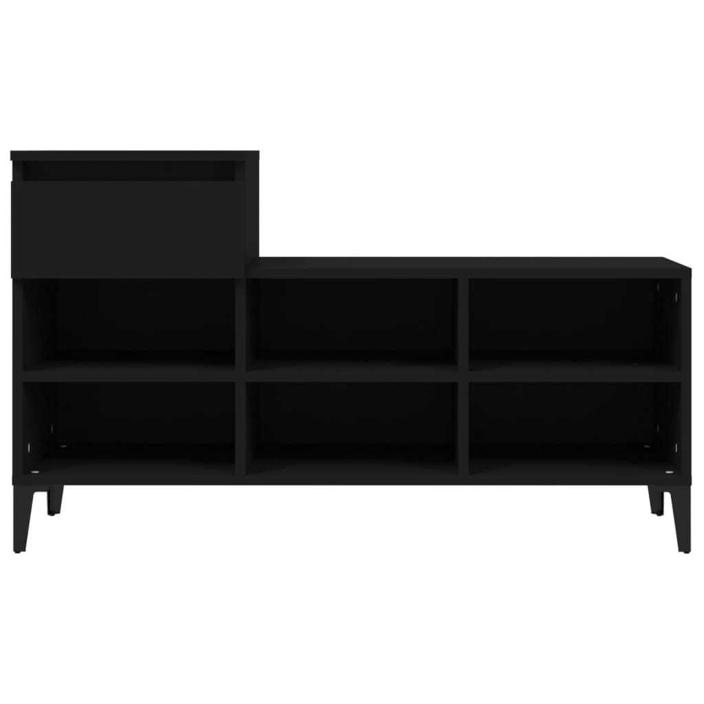 Schuhregal Weiß 102x36x60 cm Holzwerkstoff