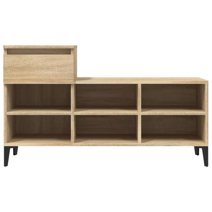 Schuhregal Weiß 102x36x60 cm Holzwerkstoff