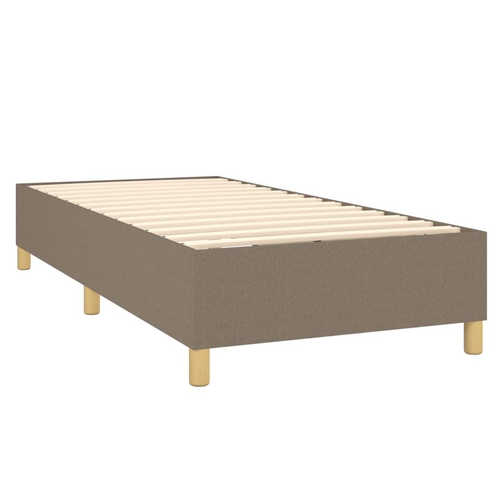 Boxspringbett mit hoher Rückenlehne, inkl. Matratze 80x200 cm