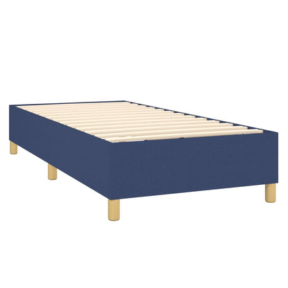 Boxspringbett mit hoher Rückenlehne, inkl. Matratze 80x200 cm