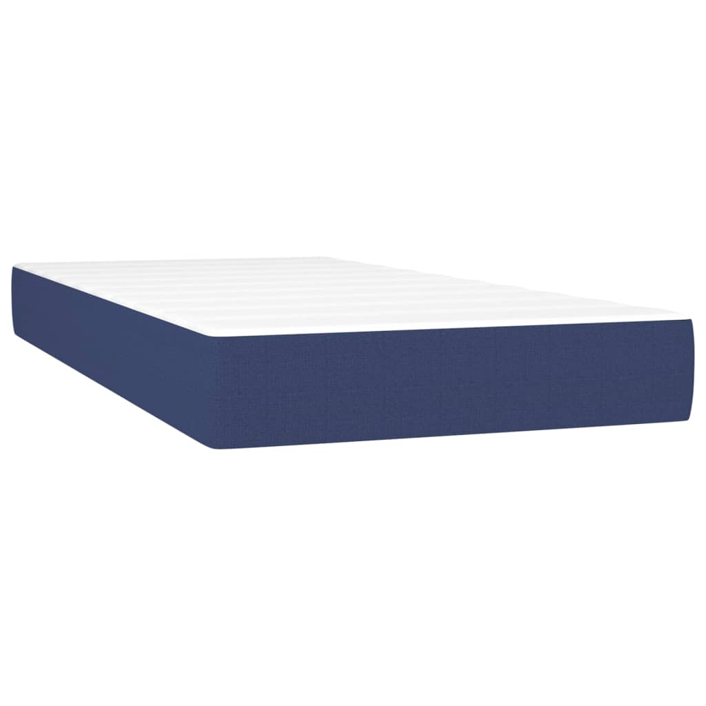 Boxspringbett mit hoher Rückenlehne, inkl. Matratze 80x200 cm