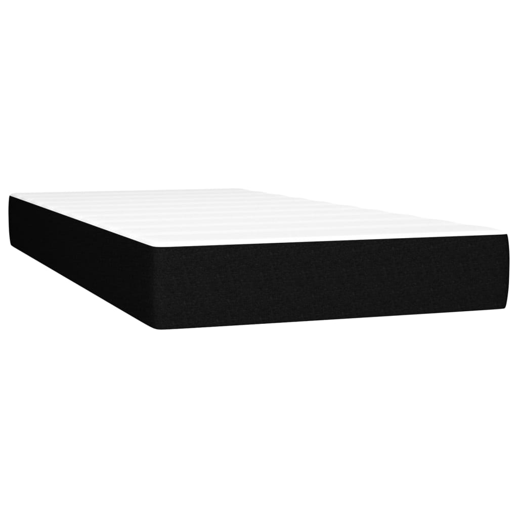 Boxspringbett mit hoher Rückenlehne, inkl. Matratze 90x190 cm