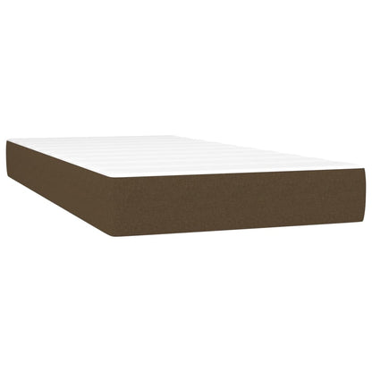 Boxspringbett mit hoher Rückenlehne, inkl. Matratze 90x190 cm