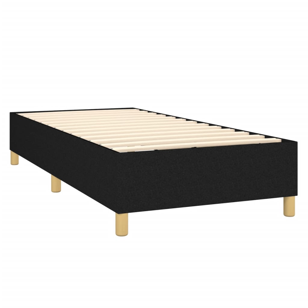 Boxspringbett mit hoher Rückenlehne, inkl. Matratze 90x200 cm