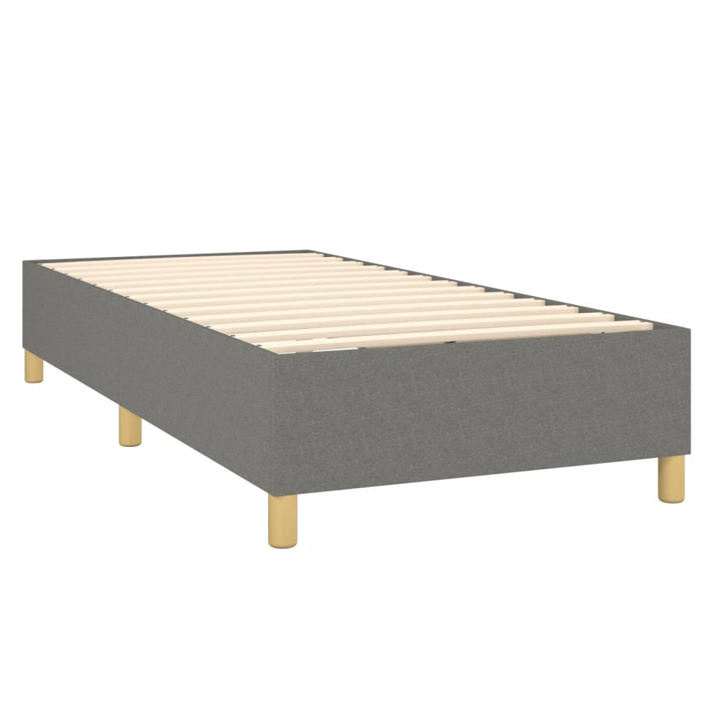 Boxspringbett mit hoher Rückenlehne, inkl. Matratze 100x200 cm