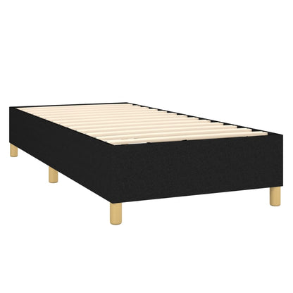 Boxspringbett mit hoher Rückenlehne, inkl. Matratze 100x200 cm