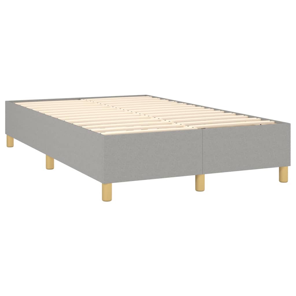 Boxspringbett mit hoher Rückenlehne, inkl. Matratze 120x200 cm