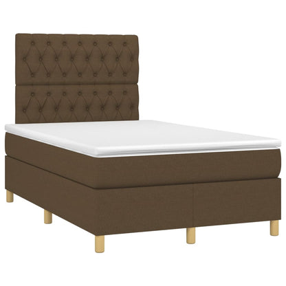 Boxspringbett mit hoher Rückenlehne, inkl. Matratze 120x200 cm