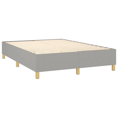 Boxspringbett mit hoher Rückenlehne, inkl. Matratze 140x190 cm
