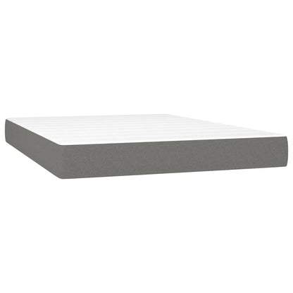 Boxspringbett mit hoher Rückenlehne, inkl. Matratze 140x190 cm