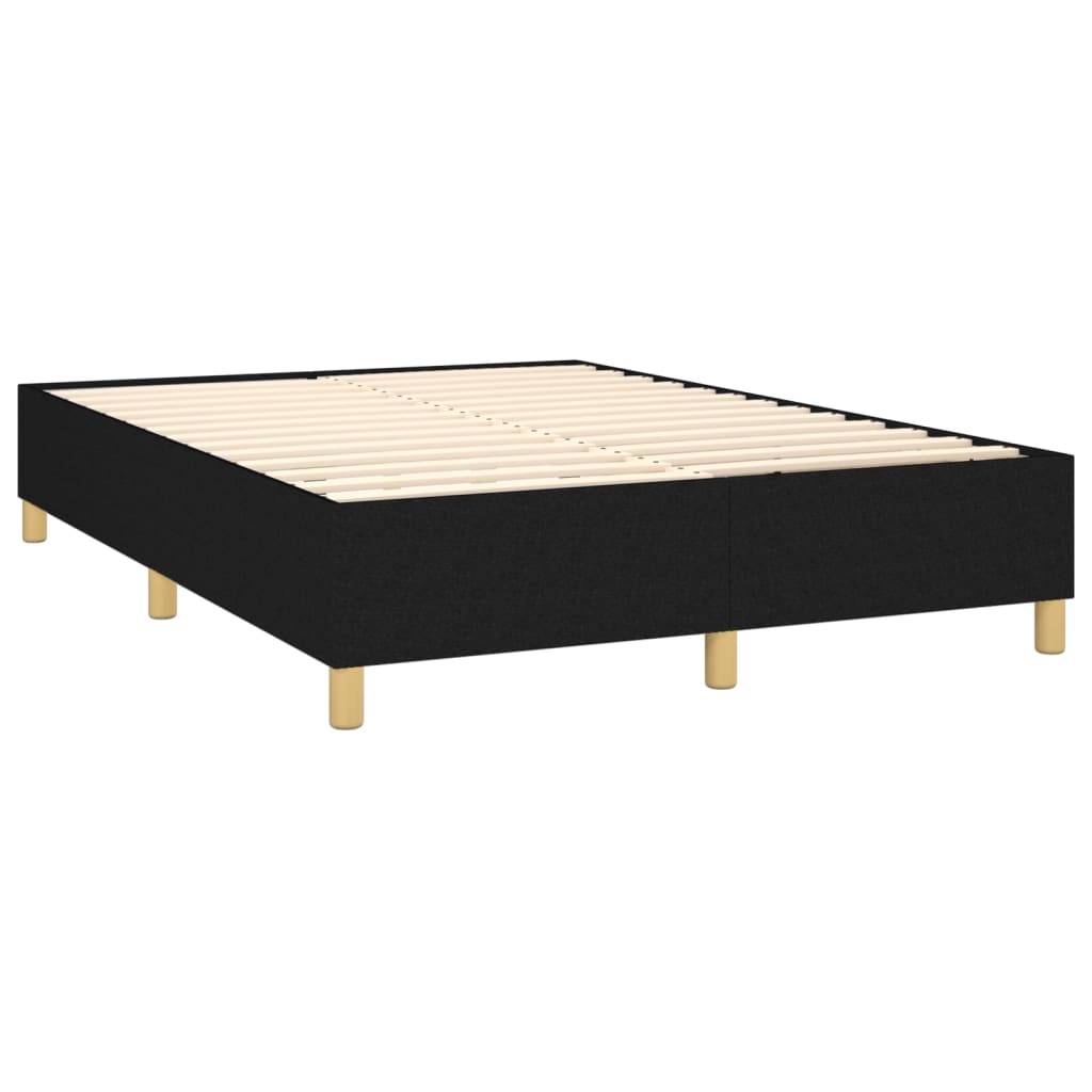 Boxspringbett mit hoher Rückenlehne, inkl. Matratze 140x190 cm