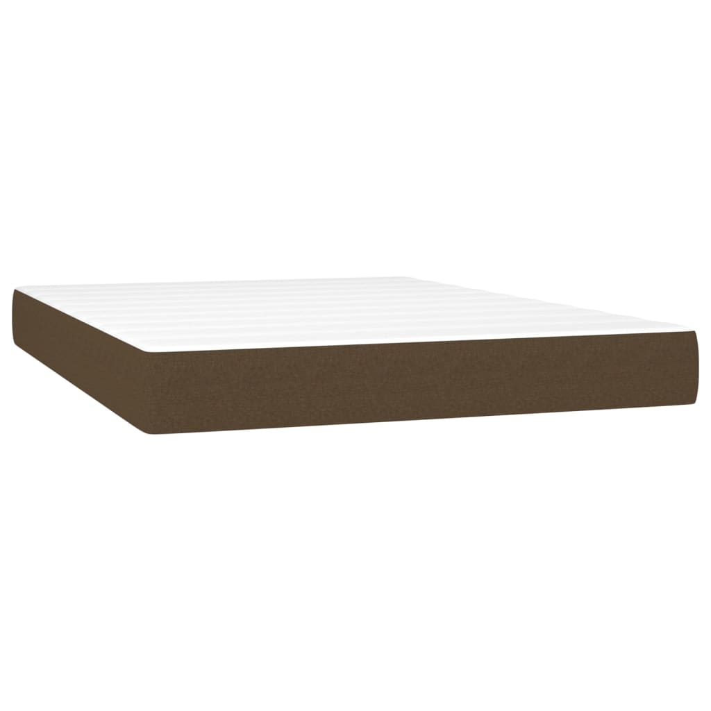 Boxspringbett mit hoher Rückenlehne, inkl. Matratze 140x190 cm