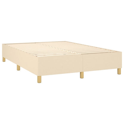 Boxspringbett mit hoher Rückenlehne, inkl. Matratze 140x190 cm