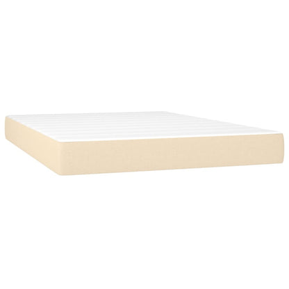 Boxspringbett mit hoher Rückenlehne, inkl. Matratze 140x190 cm