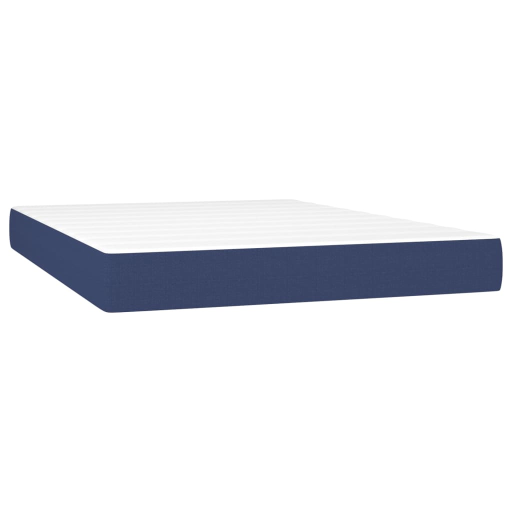 Boxspringbett mit hoher Rückenlehne, inkl. Matratze 140x190 cm