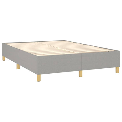 Boxspringbett mit hoher Rückenlehne, inkl. Matratze 140x200 cm
