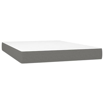 Boxspringbett mit hoher Rückenlehne, inkl. Matratze 140x200 cm