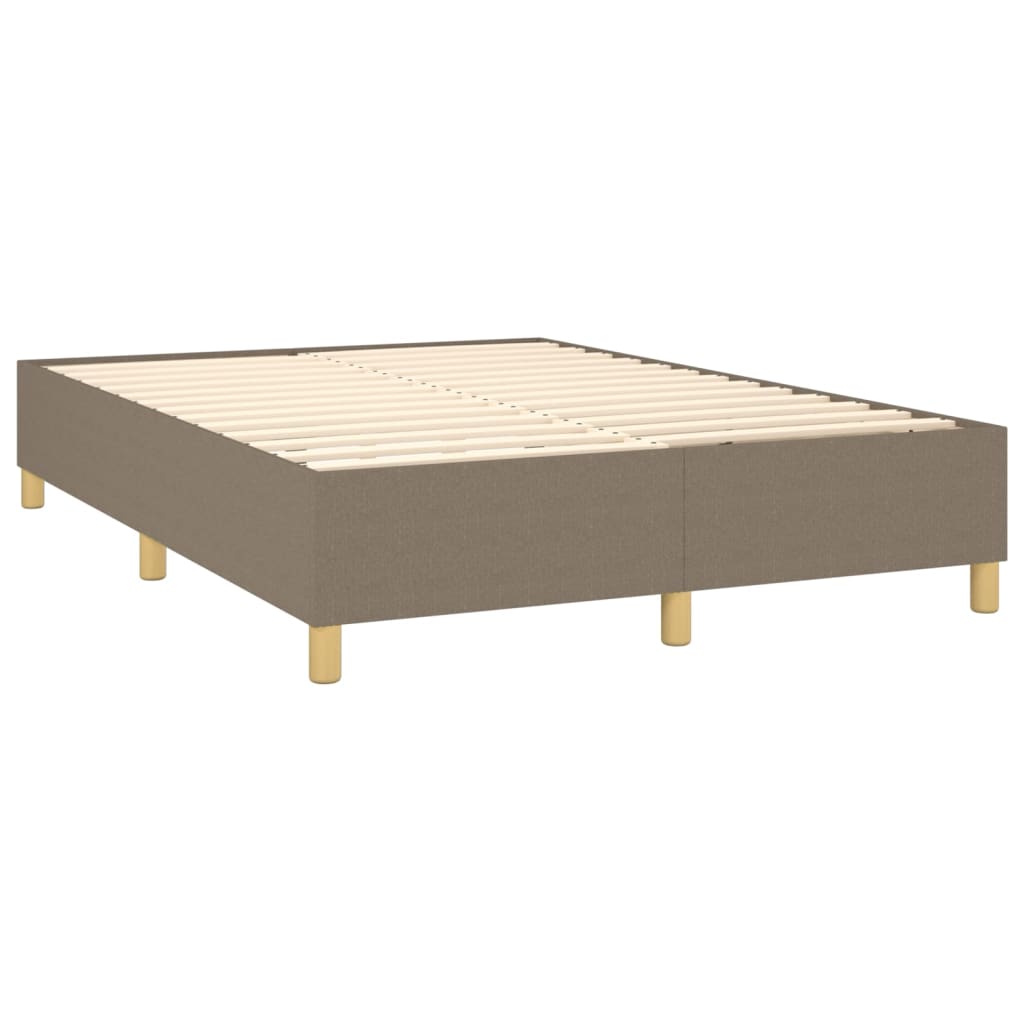 Boxspringbett mit hoher Rückenlehne, inkl. Matratze 140x200 cm